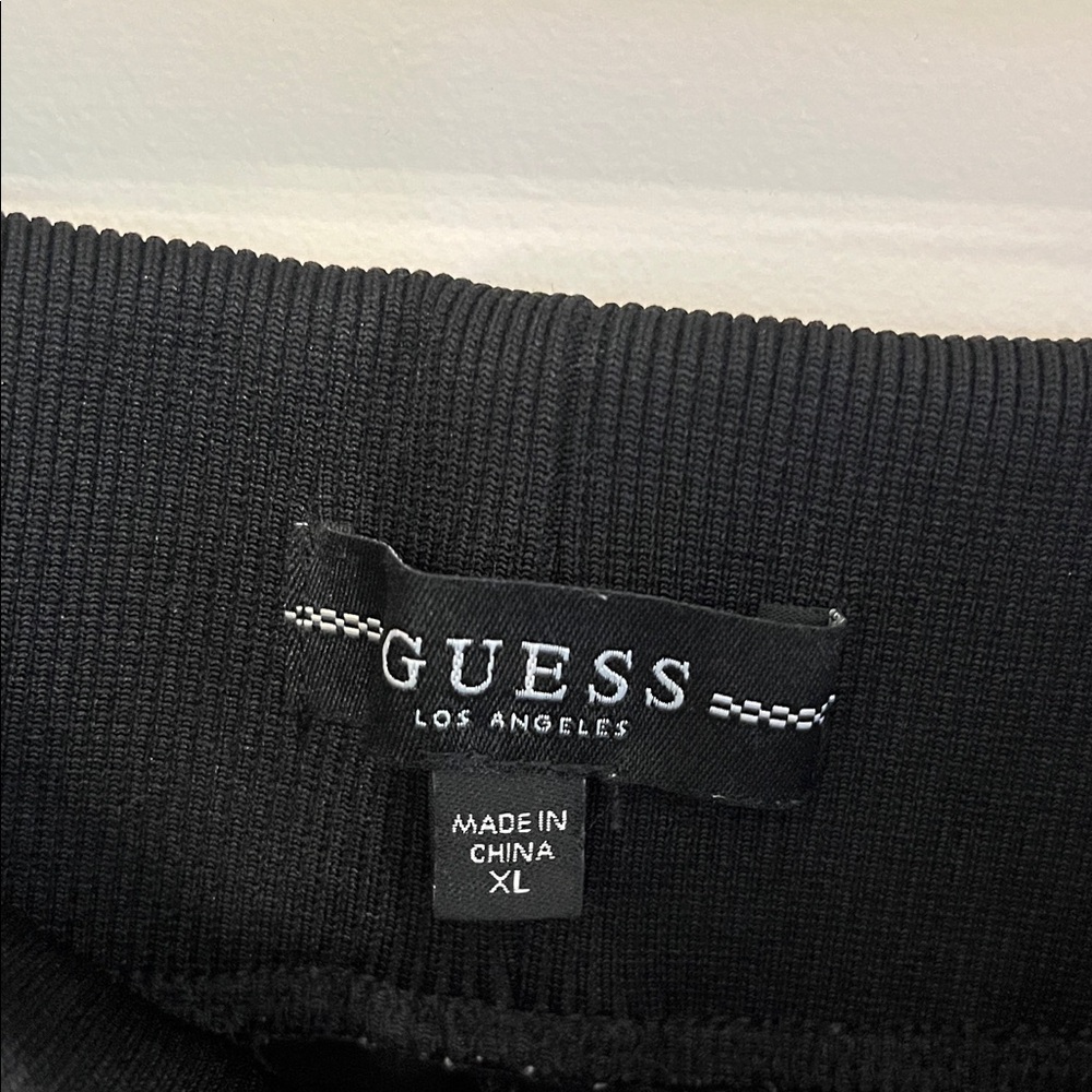 Guess Sleek Black Joggers - Picture 2 of 7